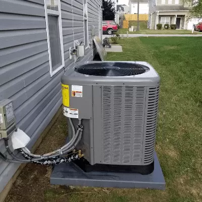 Air Conditioning Unit Side Of House